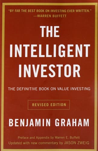 The Intelligent Investor by Benjamin Graham - Book Cover