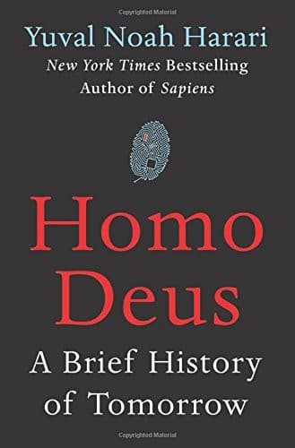 Homo Deus by Yuval Noah Harari - Book Cover