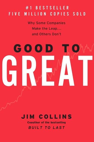 Good to Great by Jim Collins - Book Cover