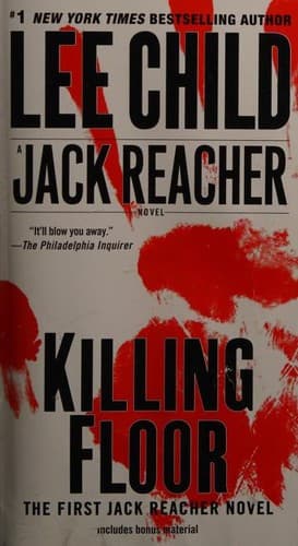 Killing Floor by Lee Child - Book Cover