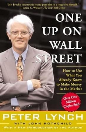 One Up on Wall Street by Peter Lynch - Book Cover