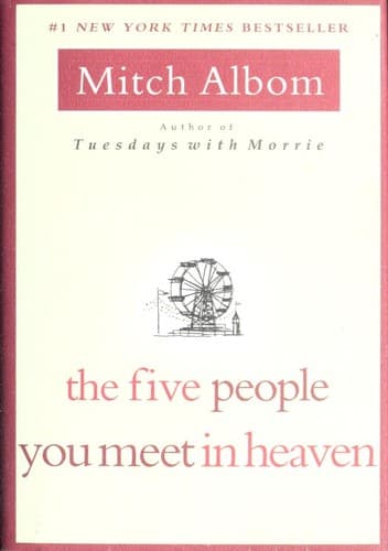 The Five People You Meet in Heaven by Mitch Albom - Book Cover