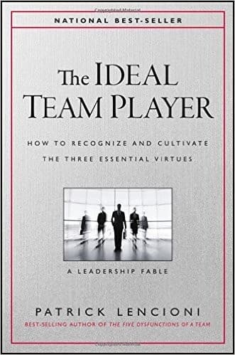 The Ideal Team Player by Patrick Lencioni - Book Cover