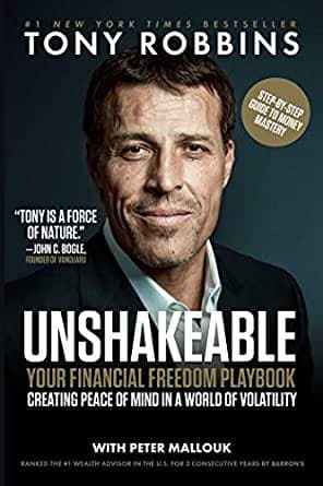 Unshakeable by Tony Robbins - Book Cover