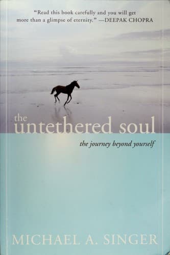 The Untethered Soul by Michael A. Singer - Book Cover