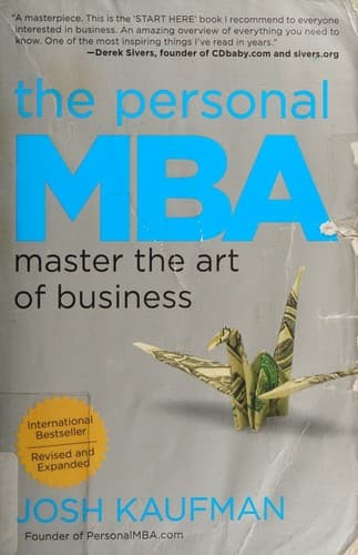 The Personal MBA by Josh Kaufman - Book Cover