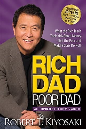 Rich Dad Poor Dad by Robert T. Kiyosaki - Book Cover